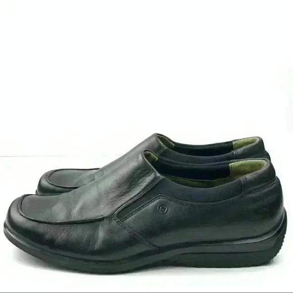 Report flats size 10 black leather loafers - Picture 5 of 11